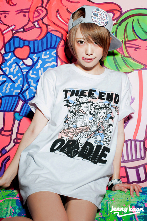 ジェニーカオリ　jennykaori 複製原画 □ジェニー・カオリ Jenny kaori × galaxxxy コラボITEM発表