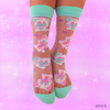元galaxxxyのデザイナーが提案する永遠の魔法少女クリィミーマミのパステルカラーソックス登場！