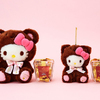 今年はテディベアの着ぐるみを着たキティが登場！ゴディバとコラボしたバレンタインギフトがめっちゃ可愛い！