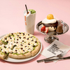 抹茶ピザにチェリースムージーと春満開！マックスブレナーの春限定メニューがカラフル♪