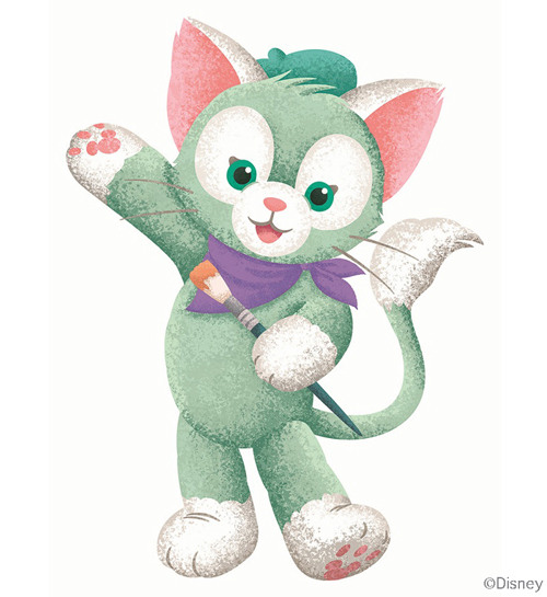 ダッフィーのお友だち“ジェラトーニ”が自由気ままにメディテレーニアン