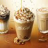 キャラメルの甘さにエスプレッソの苦味の絶妙バランス！マックカフェから『キャラメルクランチフラッペ』限定登場♪限定スイーツには秋らしい『安納芋のシフォンケーキ』