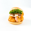 復刻してほしいバーガーNo.1！プリッとサクッと食べごたえバツグンの『シュリンプバーガー』スパイシーな“ケイジャンソース”で召し上がれ♪