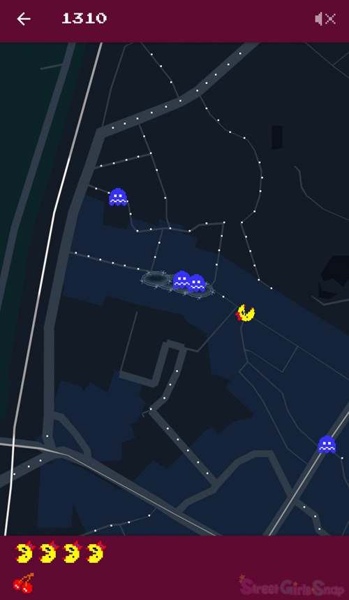 世界中の道で パックマン ができちゃう Google グーグル マップにエイプリルフール Ms パックマン 登場 詳細記事 Sgs109
