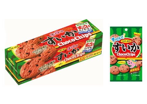 すっごいスイカ味のアイツが帰ってくる チョコの種10 増量 すいかチョコチップクッキー 発売 詳細記事 Sgs109