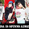 LiSA×SPINNSコラボアイテムを一挙公開♪「LiTTLE DEViL PARADE」をイメージしたTシャツなど5種類のアイテムがラインアップ