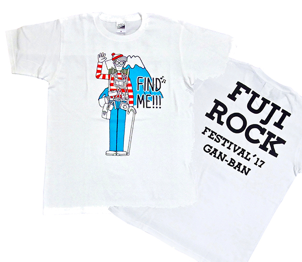 ウォーリーをさがせ 人気野外フェス フジロックフェスティバル 17 とのコラボtシャツ販売開始 詳細記事 Sgs109