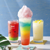 パステル“レインボー”×コットンキャンディーの美しいフルーティードリンク！セガフレード 3種のグラニータ新発売