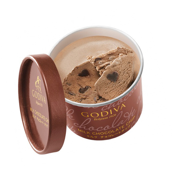 幸せたっぷりハートのチョコチップ入り Godiva ゴディバ アイスの新フレーバー ミルクチョコレートチップ ミルクチョコレートマンゴー 数量限定登場 詳細記事 Sgs109