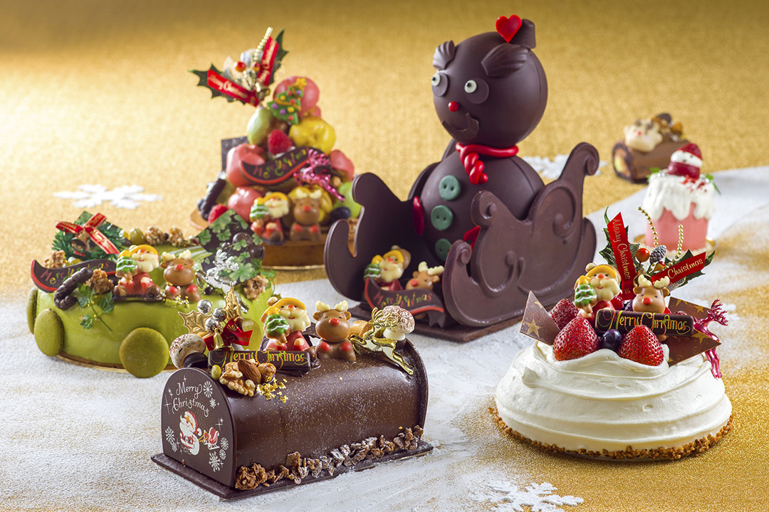 ブラックスノーマンを割ると グミやチョコレートのお菓子が オリエンタルホテル 東京ベイから キュートな5種類のクリスマスケーキが登場 Sgs109