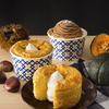 ハロウィンパーティーにもピッタリ♪ シフォンケーキ専門店「ザ・シフォン＆スプーン」から、秋の食材を使った3種＆濃厚な味わいが楽しめる焼きたての味わいが楽しめる2種が登場！