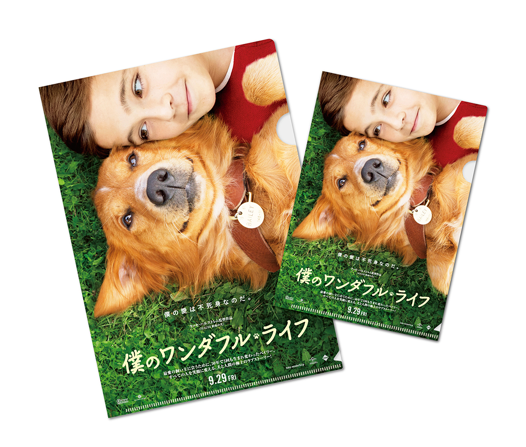 映画『僕のワンダフル・ライフ』“「クリアファイルセット