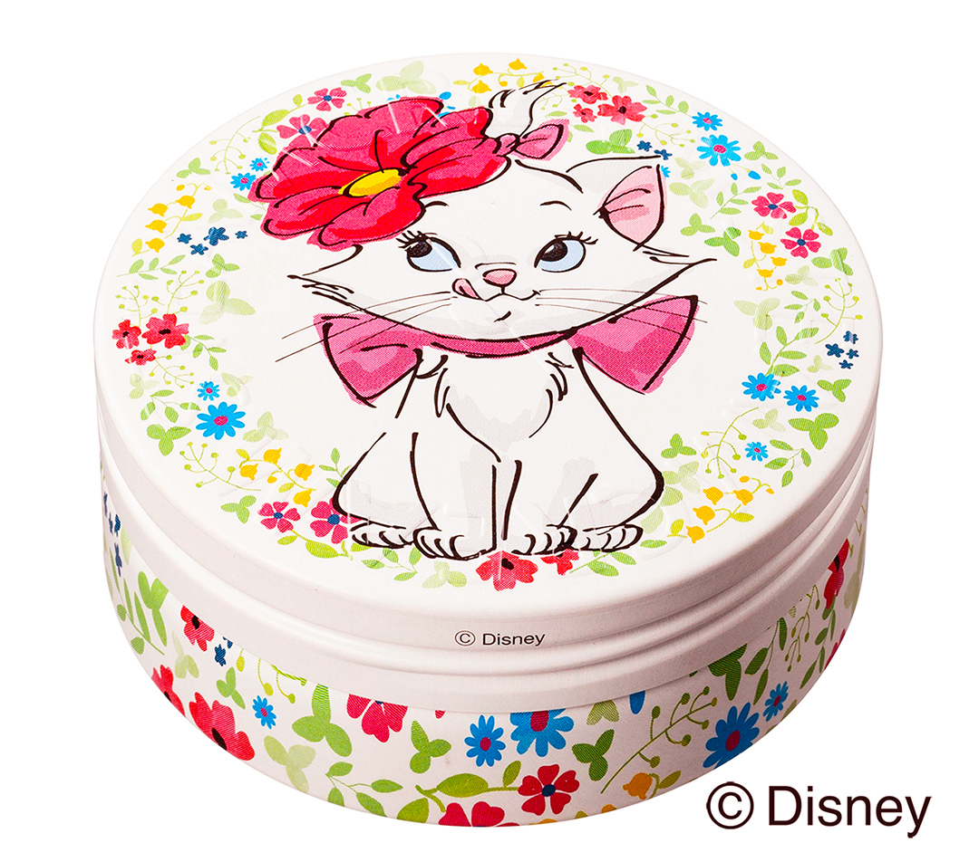 乙女心をくすぐる スチームクリーム ディズニーデザイン缶に愛らしい子ネコの マリー 2種が仲間入り 画像1 Sgs109