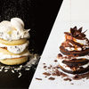 “Black＆White”あなたはどっち派!?「J.S. PANCAKE CAFE」から、冬限定モノトーンカラーの“変化する”パンケーキが登場