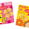 バレンタインに贈りたい♡ ハート型で幸せいっぱいの『ハッピーターン FOR YOU』期間限定発売