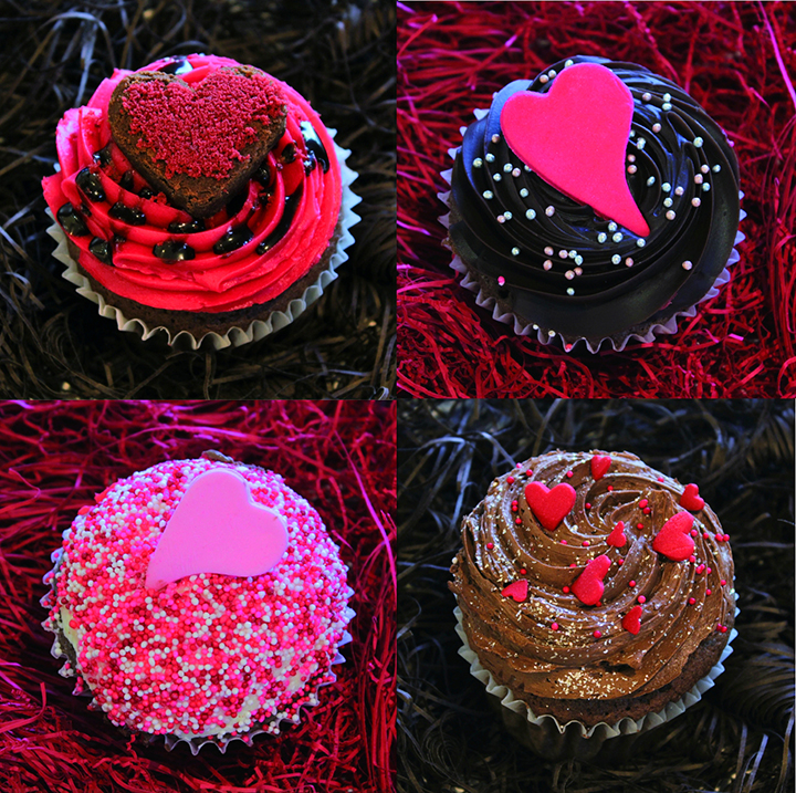 チョコ ハートで可愛さいっぱい ローラズ カップケーキから バレンタイン限定カップケーキ 新発売 画像0 Sgs109