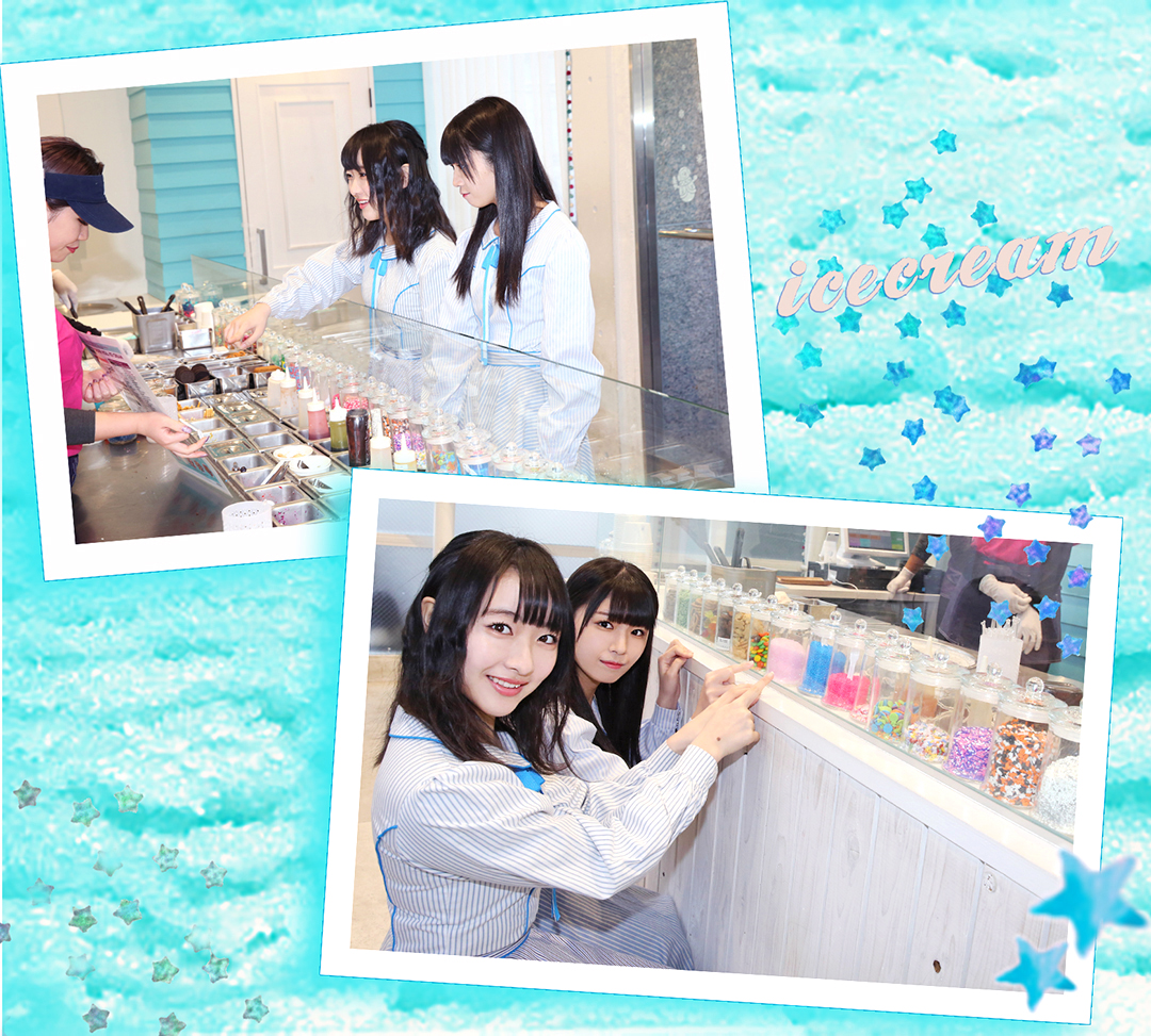 ハラジュクジェニック☆04】ロールアイスクリーム専門店「ROLL ICE CREAM FACTORY 原宿・表参道本店」に石田 千穂＆市岡