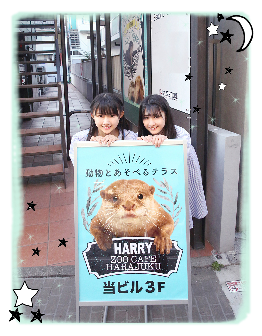 ハラジュクジェニック 10 かわいい動物たちが暮らす小さなお店 Harry 原宿テラス店 に門脇 実優菜 大谷 満理奈が潜入 画像0 Sgs109