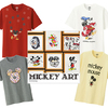ミッキー型ドーナツやミッキーの描き方をあしらったユニークなデザインも☆ ユニクロ『MICKEY ART(ミッキー アート)』新登場