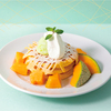 まるでメロンパンみたいな“サクふわ”パンケーキも♡ J.S. PANCAKE CAFEにてメロン尽くしの期間限定フェア開催！