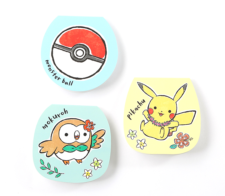 ピカチュウやモクローが南国風におめかし Pokemon And 3coins オリジナルアイテム発売 画像1 Sgs109