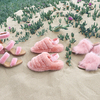 もこもこファーから毛足の長いファーまで魅惑のピンク サンダル♪ UGG2018秋冬「フラッフ パワーコレクション」