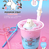 ブルー&ピンクの2層のフローズンがかわいい☆ 8月9日「ムーミンの日」をお祝いした記念ドリンク『ムーミンマシュマロ ユニコーンフローズン』、ムーミンスタンドから期間限定で登場！