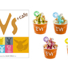 ピンクや紫など、イーブイの進化系カラーのソフトクリームも♡ イーブイ＆進化系9体が豪華クリエイターとコラボした『EVs＋cafe(イーブイズ プラス カフェ)』六本木ヒルズにて開催