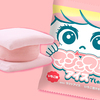 ふんわり・やわらかなマシュマロで、ピンク色のアイスをサンド♡ パッケージも可愛い『マシュマロアイスでしゅ。いちご味』期間限定で発売!!