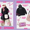 現役女子高生の人気クリエイターでモデル「ねお」×「SPINNS」コラボが決定☆ 3店舗限定で来店イベント開催も！