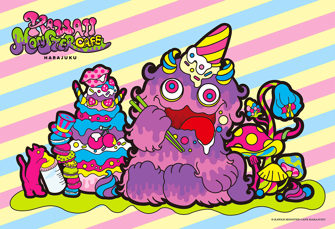 テディベアやラビットがカラフル可愛いモンスターに Colorful Animal Valentine カラフル アニマル バレンタイン Kawaii Monster Cafeにて開催 画像12 Sgs109