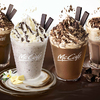 雪をイメージさせる『プレミアムホワイトチョコレートフラッペ』も♪ McCafé by Baristaに「チョコレート尽くし」なドリンク4種が登場！