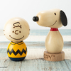 スヌーピー＆チャーリー・ブラウンがキュートなまん丸フォルムに♡ 「スマイル」をテーマに作り上げた『PEANUTSこけし』が新登場♪