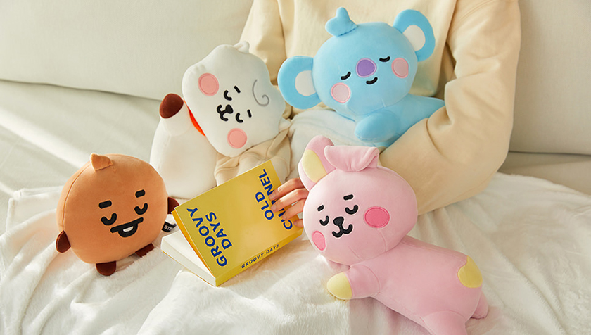 BT21 ピロークッション TATA COOKY