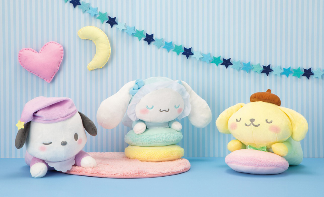 シナモン、プリン、ポチャッコがキュートな赤ちゃん姿でお誕生日