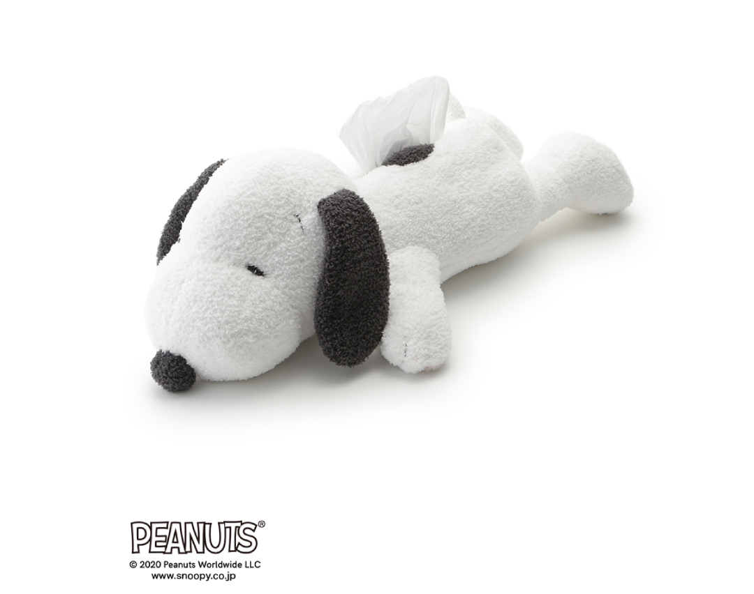 ★極美品　ジェラートピケ　スヌーピー　ティッシュケース snoopy