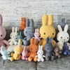 コーデュロイの縞模様が大人っぽくて可愛い♪ カラフルなミッフィーのぬいぐるみ『Miffy Corduroy(ミッフィーコーデュロイ)』が5つのサイズで発売！