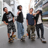 映画『STAND STRONG』中田海斗＆佐川涼＆松本崇＆日高大作レイ 4ショットインタビュー