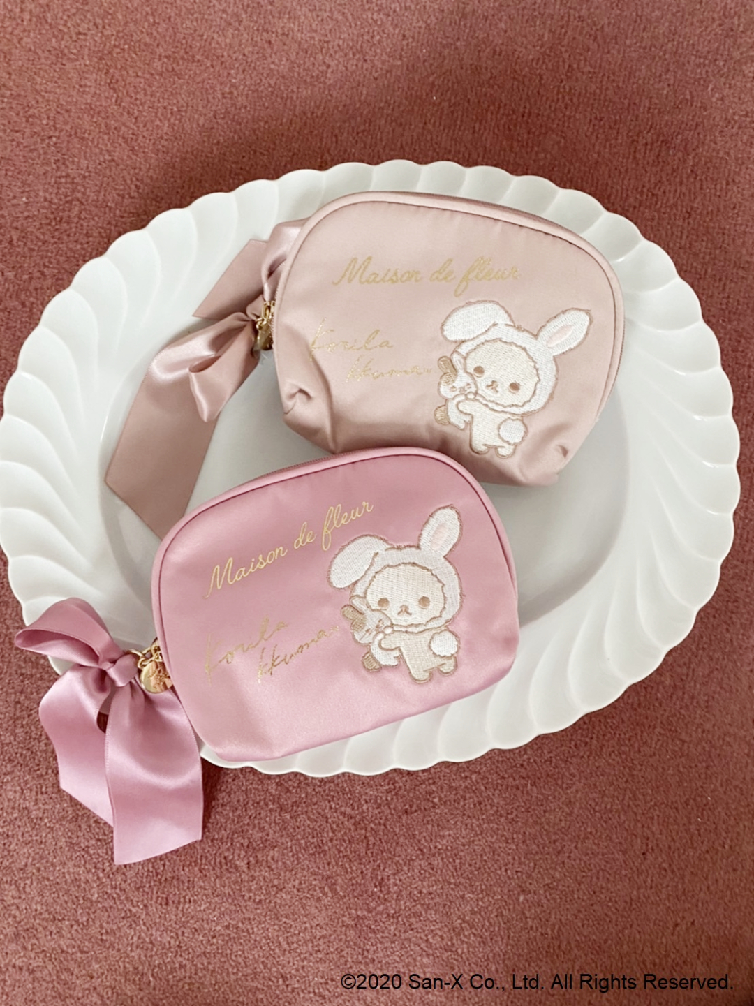 ダブルリボンを付けたコリラックマが可愛い♡「Maison de FLEUR