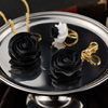 Q-pot. 2020 AW COLLECTION『Mad Sweets』から、“黒薔薇”をスイーツにした「～ Black Rose Macaron ～」と言葉遊びから誕生した「～ Bone＆Rebone ～」が新発売♪