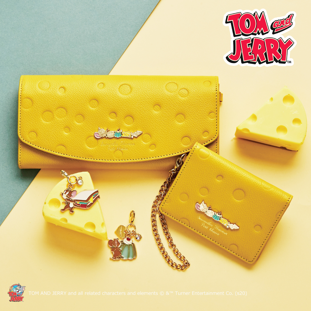 穴あきチーズをイメージした 遊び心の詰まったデザインも サマンサタバサプチチョイスから トムとジェリー コレクションが初登場 詳細記事 Sgs109
