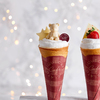 ホワイトチョコの“ピケベア”が可愛い♡ クリスマスにピッタリな特別クレープ＆ソフトクリームがgelato pique cafeに登場！