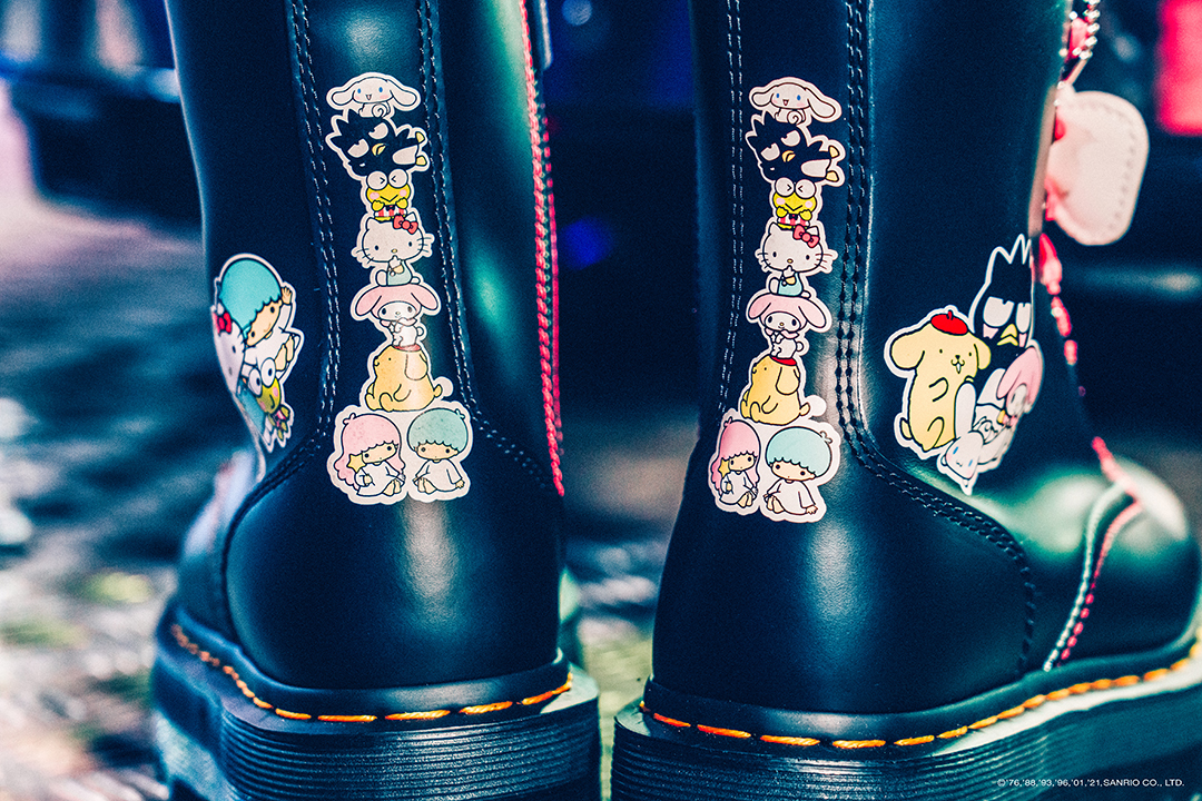 サンリオの人気キャラクターが勢揃いした豪華かつレアなコレクション♡『DR.MARTENS X HELLO KITTY AND FRIENDS  COLLABORATION』新発売 詳細記事 | SGS109