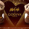 “McCafé by Barista®”×GODIVA 日本限定コラボドリンクが今年も登場！ナッツの香ばしさが特長の「マカロン プラリネ」をトッピング♡