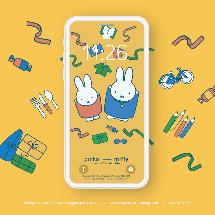 Pinkoi Miffy スマホ用壁紙 が3枚セット100円 税込 で新発売 クリスマスパーティー お正月 雪だるま ホリデーシーズンを盛り上げてくれる 可愛いミッフィーの待ち受け画面 詳細記事 Sgs109