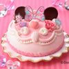 リボンやジュエリーをケーキに飾れる『＜ミニーマウス＞デコレーション』に、『＜ラプンツェル＞ドレスケーキ』も♪ コージーコーナーからひなまつりのお祝いにぴったりなスイーツが登場！