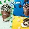 McCafé by Barista®にオレオクッキーづくしの新作『オレオ® クッキー チョコミントフラッペ』『オレオ® クッキー バナナロールケーキ』が期間限定で発売！