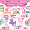 マイメロやシナモンが懐かしくて可愛い昭和レトロなデザインに♡『サンリオキャラクターズ・ノスタルジックシリーズ』発売！