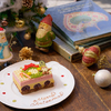 今年は大きなグリオットチェリーが目を惹く「クリスマスリース・ケーキ」が登場♪「Q-pot CAFE. 2022 Christmas Cake」がお披露目！