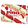 「ピノ 苺のショートケーキ」が新発売！生クリーム風アイスを、スポンジケーキ風味のトッピングを混ぜ込んだ苺チョコでコーティング♡